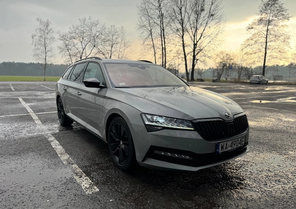 Skoda Superb cena 102500 przebieg: 187000, rok produkcji 2020 z Żory małe 781